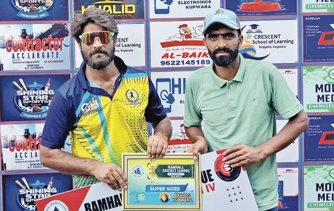 Ramhall Cricket League edition 4 begins in Handwara