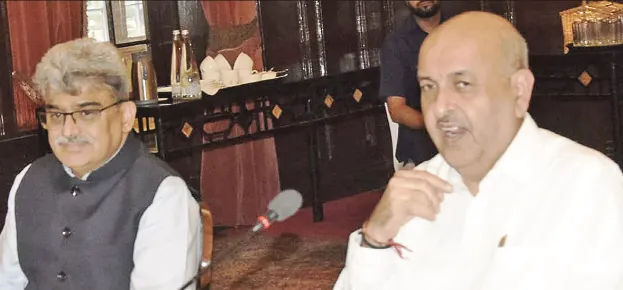 Advisor to PM assesses J&K’s developmental landscape