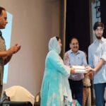 Sakeena Itoo felicitates JEE/NEET achievers from Government Institutions at Srinagar