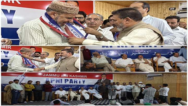 Prominent socio-political figure Farooq Renzu Shah Joins Apni Party