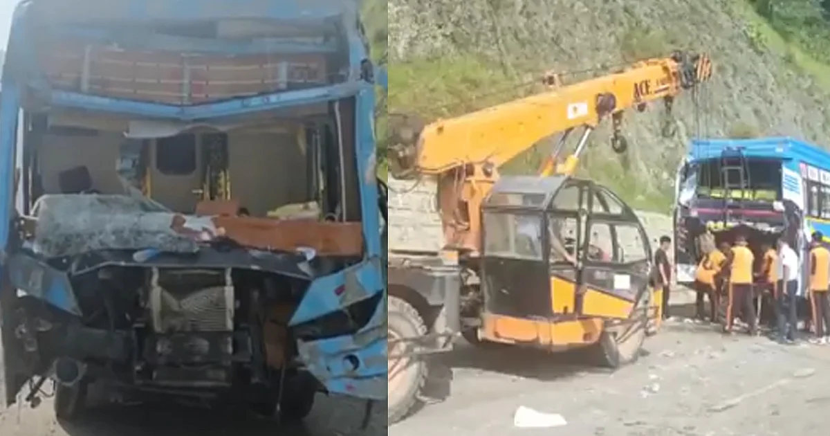 امرناتھ یاترا کے قافلہ میں شامل 5 بسیں ٹکرائیں، 36 عقیدت مند زخمی