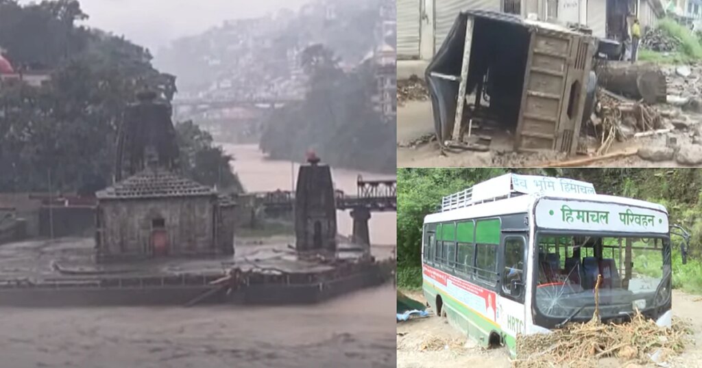 دہلی-یوپی سمیت کئی ریاستوں میں شدید بارش کے آثار، ہماچل میں تباہی کے بعد راحت و بچاؤ کام تیزی سے جاری