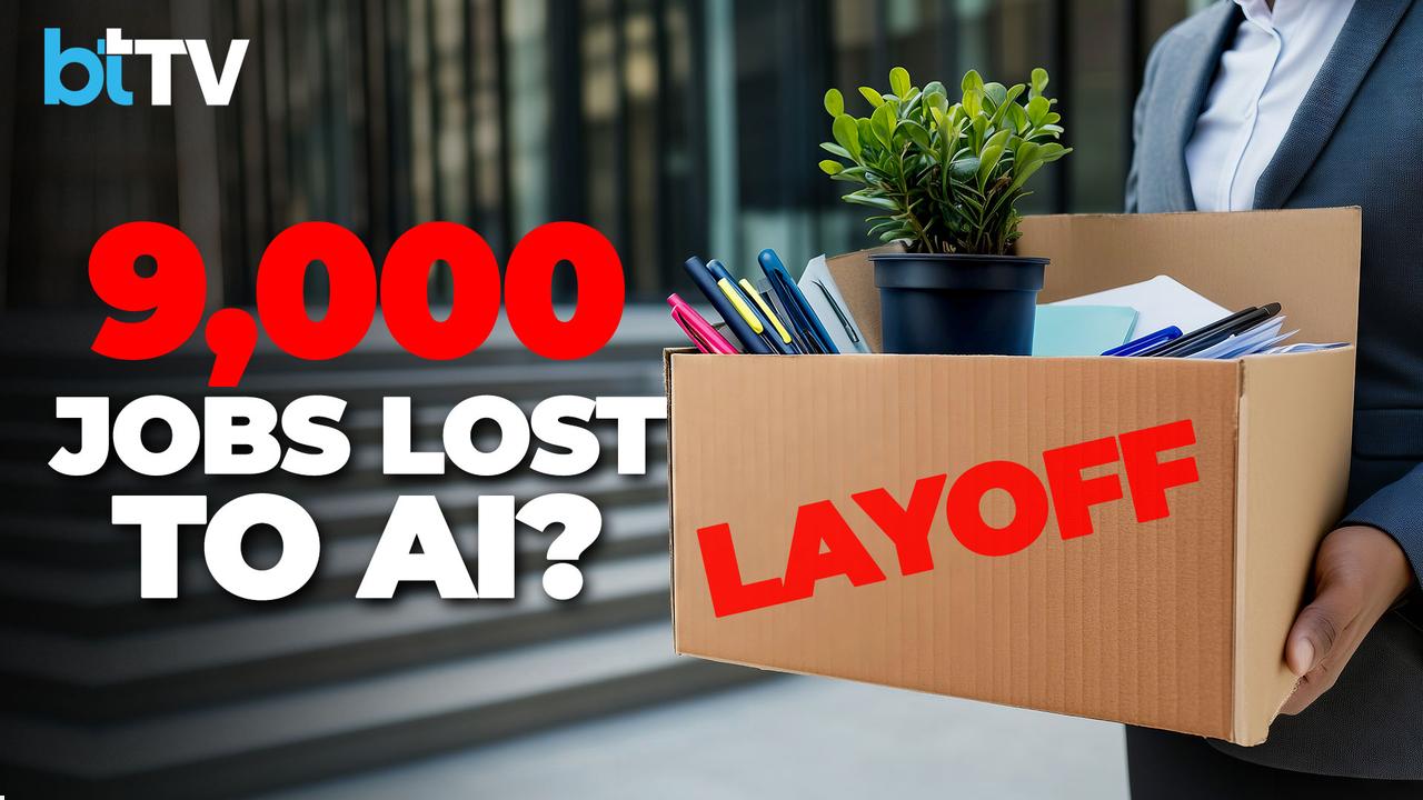 9,000 Jobs Cut As AI Takes Over